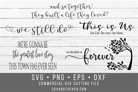 Download Wood Sign Stencil SVG Bundle