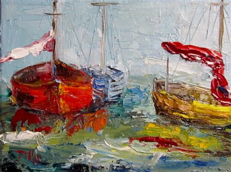 You will never get bored with abstract paintings. Painting of the Day, Daily Paintings by Delilah: Nautical ...