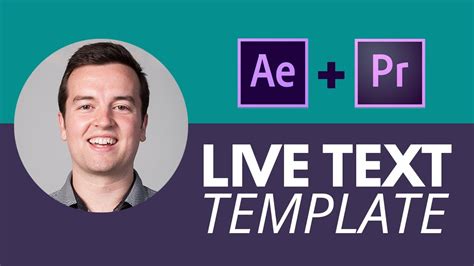 Use sharp text with smooth animations on adobe premiere pro to really grab a viewer's attention. Live Text Template Tutorial: After Effects to Premiere Pro ...