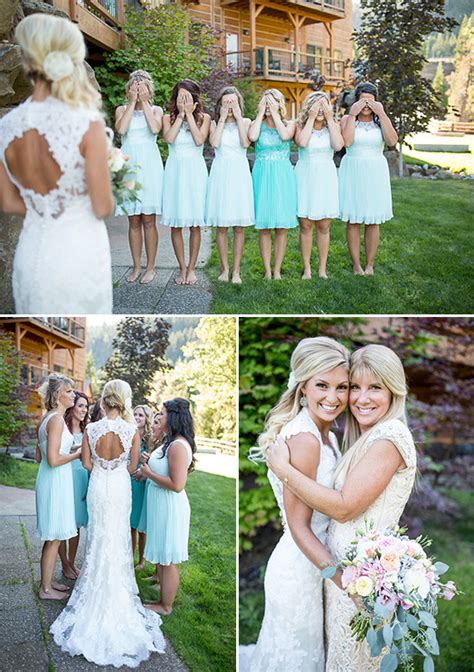 Jenga wood blocks guest book. Blog - Teal Gray And Pink Wedding Ideas