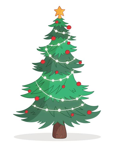 6 Best Free Printable Christmas Tree Clip Art Pdf For Free At Printablee