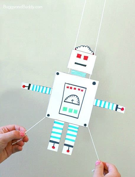 33 Fantastic Robot Crafts For Kids