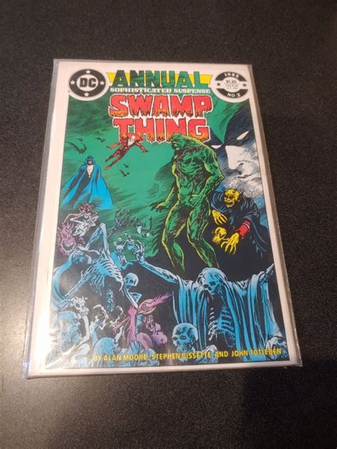 Swamp Thing Annual 2 Dc Comics 1985 Alan Moore 1 St Justice League