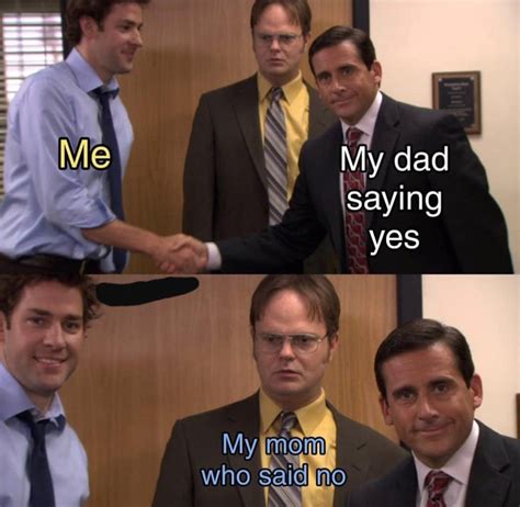 dad says yes the office know your meme