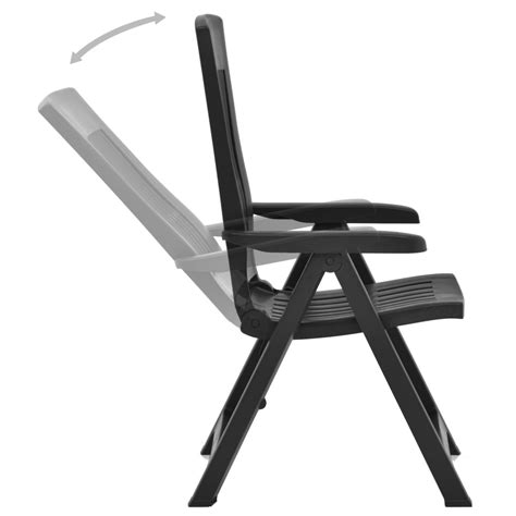 Hamilton whitewash folding and reclining plastic adirondack chair. 2pcs Plastic Reclining Folding Chairs Bench Outdoor Garden ...