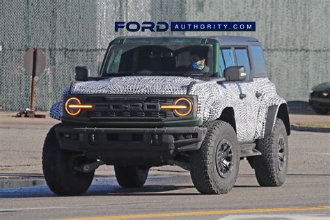 2022 Ford Bronco Raptor In Shadow Black Real World Photo Gallery