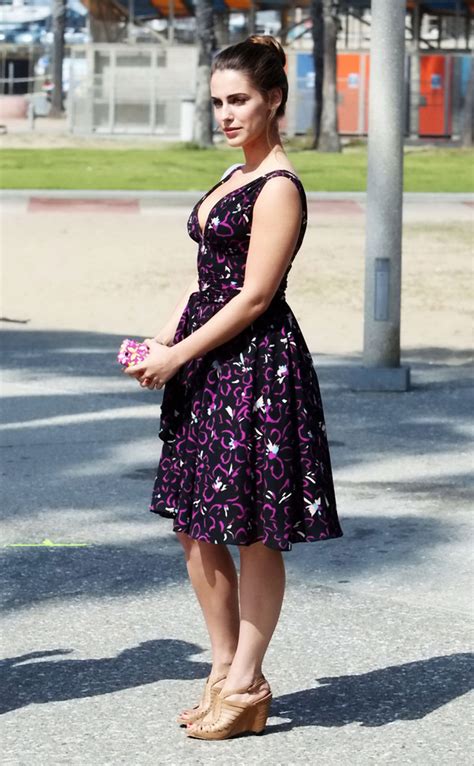 Jessica Lowndes On The 90210 Set Hawtcelebs