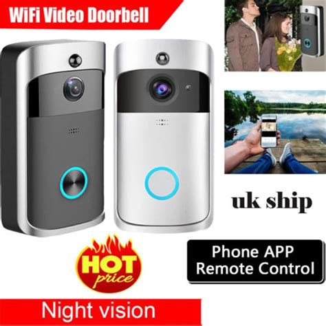 2019 Hot Wireless Wifi Doorbell Smart Video Phone Door Visual Ring