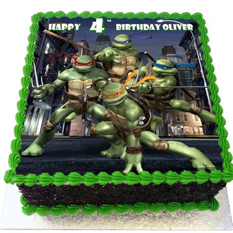 Ninja Turtles Cake Stickhealthcare Co Uk
