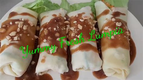 Fresh Lumpia Recipe Sauce And Homemade Lumpia Wrappers Youtube