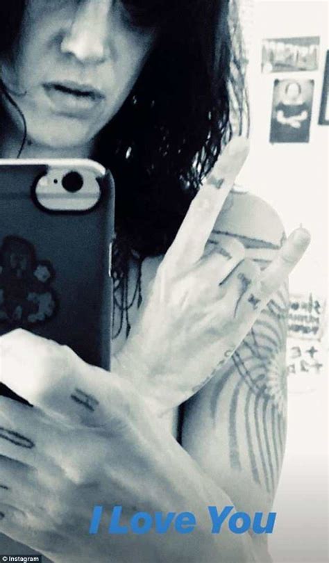 Asia Argento Sends Mixed Messages On Instagram Daily Mail Online
