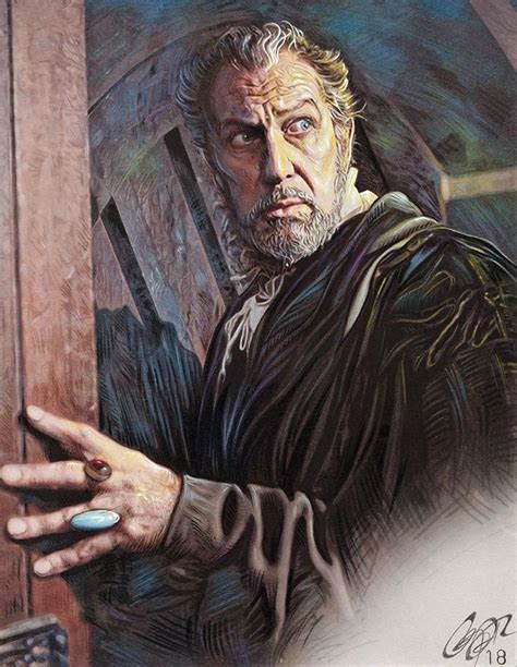 Vincent Price Cry Of The Banshee Art Print Signed By Frederick Cooper