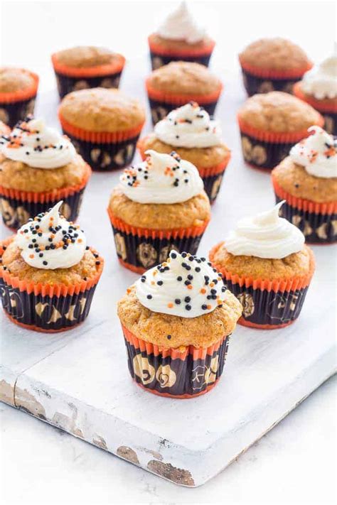 Halloween Mini Pumpkin Muffins Recipes From A Pantry