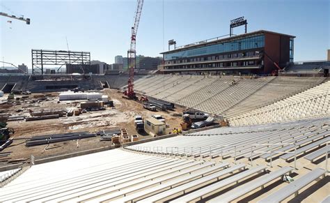 Check Of The Construction Progress At Protective Stadium In Birmingham