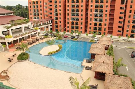 What is kuantan like for beach hotels? The view overlooking the great pool - Picture of Bukit ...