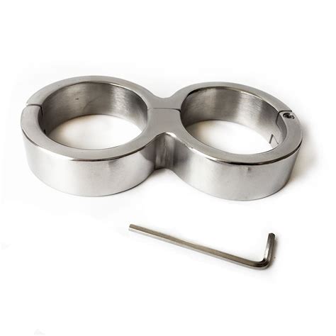 Stainless Steel Sex Handcuffs Bdsm Bondage Cuffs Fetish Toys For