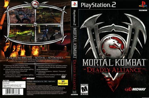 Mortal Kombat Deadly Alliance Fighting Games Playstation2iso