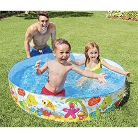 Intex Swimming Pool Plastic For Kid Kolam Mandi Plastik Budak 4ft