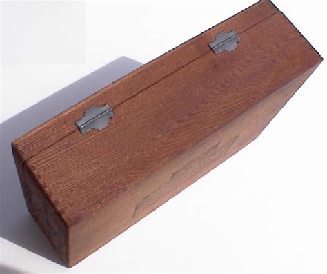 Vintage Wooden Cigar Box Corina Hinged Wood Box Cigar Boxes