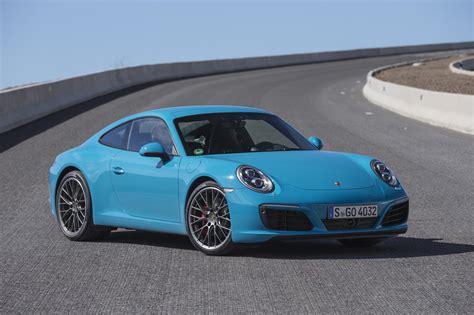 2016 Porsche 911 991 Carrera Coupe Blue Cars Wallpaper 2500x1666