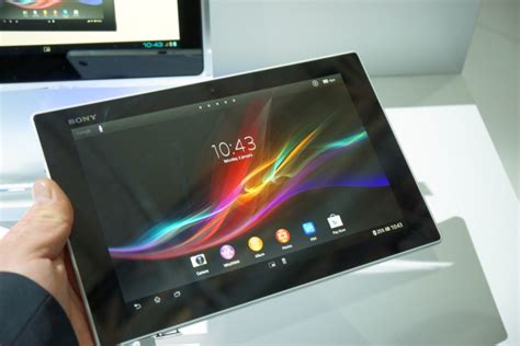 Sony Speeches And Xperia Tablet Z Uk