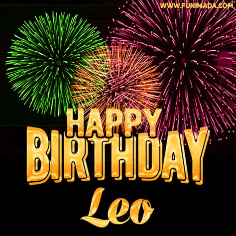 Dominance is another thing which a leo man cannot tolerate in a relationship. Wishing You A Happy Birthday, Leo! Best fireworks GIF ...