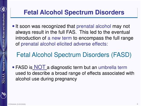Ppt Fetal Alcohol Syndrome And Fetal Alcohol Spectrum Disorders