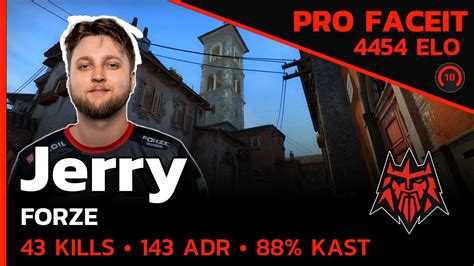 Jerry Forze Dominates Inferno With 43 Kills Inferno Faceit Lvl 10