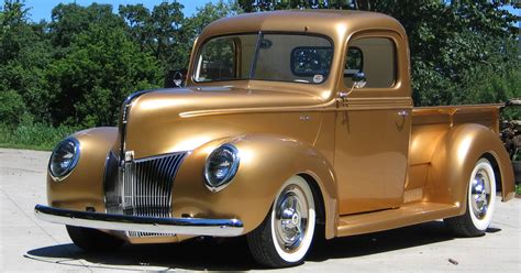 1940 Ford Pickup Truck Gold Ford Daily Trucks