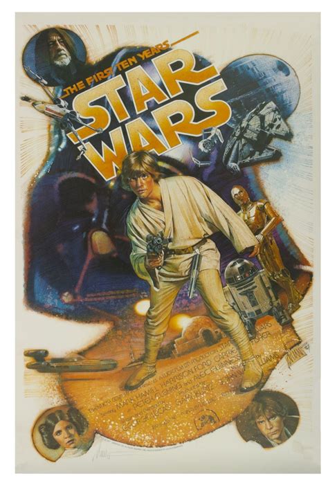 Star Wars Drew Struzan Signed Poster