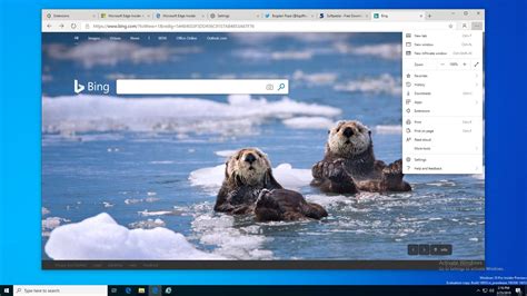 Chromium Based Microsoft Edge Browser Screenshot Tour