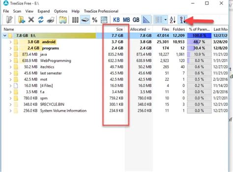 How To Show Folder Size In Windows Explorer