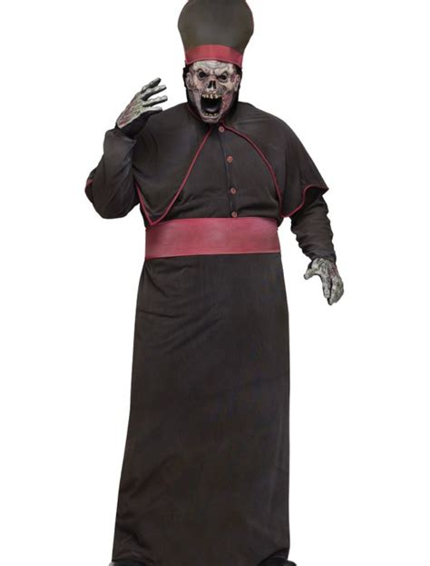 Plus Zombie High Priest Costume Halloween Costumes