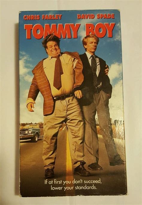 Here's a selection of tommy boy quotes, covering topics such as movies, comedy, butchers, sales, love and life. Tommy Boy (VHS Tape, 1995) Chris Farley, David Spade | Tommy boy, Tommy boy quotes, Boys posters
