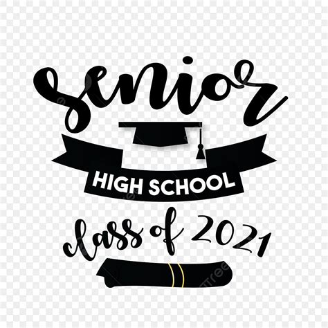 High School Senior Vector Design Images Senior High School Class Of