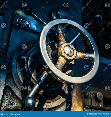 The Old Machine Parts Stock Photo Image Of Business 81039958