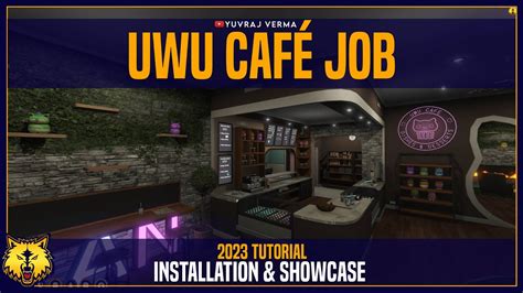 Qbcoreesx Uwu Cafe Job Installation And Showcase Fivem Script