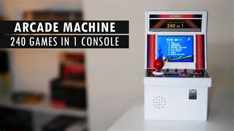 Mini Arcade Machine 240 Games In 1 Unboxing And Review Techupdate