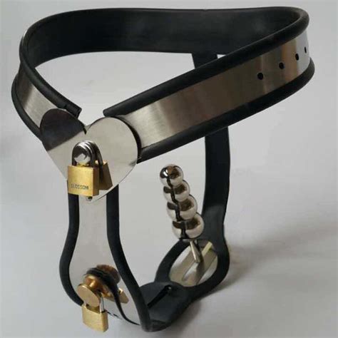 2017 New Female Chastity Belt Stainless Steel Chastity Device Bdsm