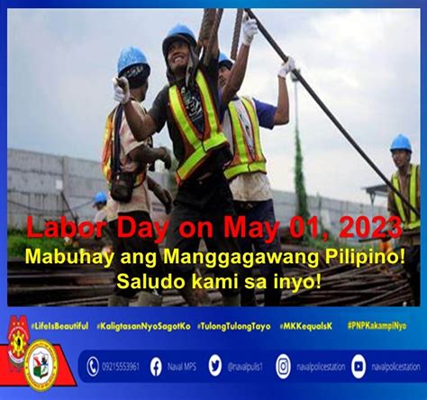Labor Day On May 01 2023 Mabuhay Ang Manggagawang Pilipino Saludo