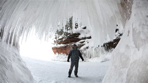 Lake Superior Mostly Covered In Ice But Ice Caves Unlikely To Open