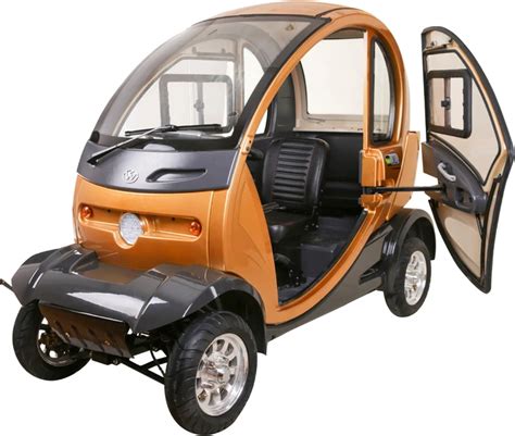 4 Wheel Fully Enclosed Electric Mobility Scooterqpod Style Buy Fully