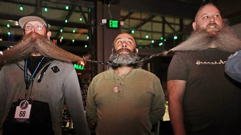 150 Feet Of Facial Hair Beard Chain In Wyoming Bar Breaks Previous Guinness World Record In