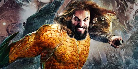 Aquaman Poster Shows Comic Costume And Trident Trailer Tomorrow