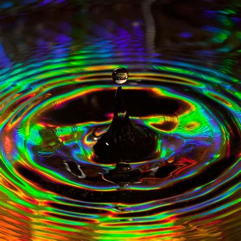 Rainbow Water Drop Flickr Photo Sharing