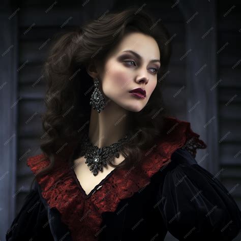 Premium Ai Image Vampire Woman