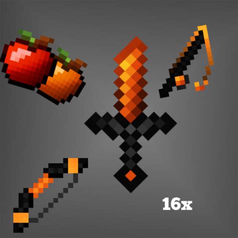 Collectez des ressources, améliorez vos compétences à l'aide des métiers et devenez le meilleur combattant du serveur. Palladium 16x Minecraft Resource Pack | PvP Texture Pack