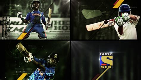 Ident Sports Sony Six On Behance