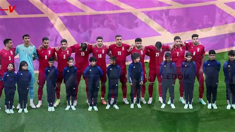 iranian soccer players families were threatened after teams initial protest during the world