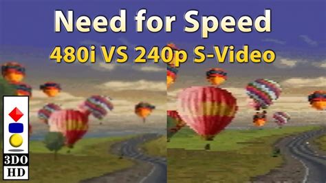3do Need For Speed 480i Vs 240p S Video Comparison Youtube